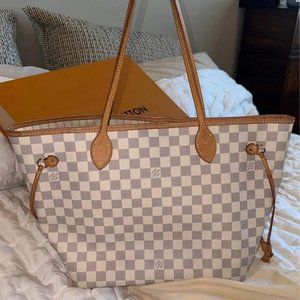 Louis Vuitton Nerverfull MM Damier Canvas Tote Bag | Made in France